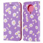 For Xiaomi Redmi K30 Pro Glittering Daisy Magnetic Horizontal Flip Leather Case with Holder & Card Slots & Photo Frame(Purple)