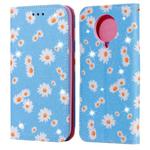 For Xiaomi Redmi K30 Pro Glittering Daisy Magnetic Horizontal Flip Leather Case with Holder & Card Slots & Photo Frame(Blue)