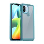 For ZTE Nubia Z40S Pro Colorful Series Acrylic Hybrid TPU Phone Case(Transparent Blue)