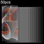 For Motorola Edge 50 Pro 50pcs 0.26mm 9H 2.5D Tempered Glass Film