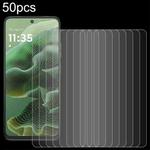 For Motorola Moto G35 50pcs 0.26mm 9H 2.5D Tempered Glass Film