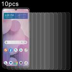 For TCL 40 T 10pcs 0.26mm 9H 2.5D Tempered Glass Film