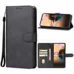 For TCL 50 5G Leather Phone Case(Black)