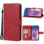 For TCL 50 XL Nxtpaper Leather Phone Case(Red)