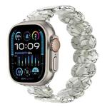 For Apple Watch Ultra 49mm Stretch Rope Resin Watch Band(Earth Cracks)