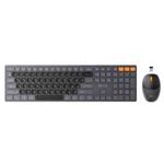 Yesido KB19 2.4G Mixed Color Wireless Keyboard Mouse Set(Grey Arabic Version)