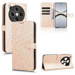 For OPPO Find X8 Pro Honeycomb Dot Texture Leather Phone Case(Gold)