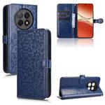 For OPPO F29 Pro 5G Honeycomb Dot Texture Leather Phone Case(Blue)