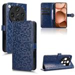 For OPPO Find X8 Ultra 5G Honeycomb Dot Texture Leather Phone Case(Blue)