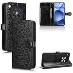 For OPPO Find X8s 5G Honeycomb Dot Texture Leather Phone Case(Black)