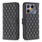 For Infinix GT 20 Pro 5G Diamond Lattice Wallet Flip Leather Phone Case(Black)