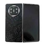 For Huawei Mate X5 Impression Flower Pattern Protective Phone Case(Black)
