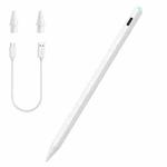 Active Stylus Pen with Replacement Tips for iPad 2018 or Later(White)