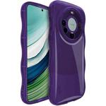 For Huawei Mate 60 IMAK Wave Bubble Soft Shockproof Phone Case(Purple)