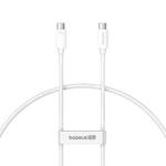 Baseus Winner Series 2 240W USB-C/Type-C to USB-C/Type-C Full-function Data Cable, Length: 1m(White)