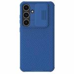 For Samsung Galaxy S24+ 5G NILLKIN Black Mirror Pro Series Camshield PC Phone Case(Blue)