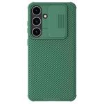 For Samsung Galaxy S24+ 5G NILLKIN Black Mirror Pro Series Camshield PC Phone Case(Green)