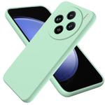 For vivo X200 Solid Color Liquid Silicone Dropproof Full Coverage Phone Case(Green)