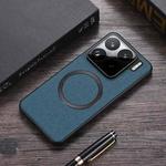 For Xiaomi 15 Pro CD Magnetic Cloth Texture PU Phone Case(Green)