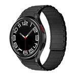 For Samsung Galaxy Watch 6 / 5 / 4 Magnetic Loop Silicone Watch Band(Black)
