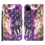 For Huawei Y5p / Honor 9S 3D Painted Pattern Horizontal Flip Leather Case with Holder & Wallet & Card slot & Lanyard(Wind Chime Wolf)
