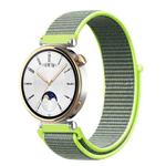 18mm Universal Nylon Loop Watch Band(Bright Yellow)