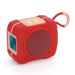 T&G TG661 Colorful LED Portable Outdoor Wireless Bluetooth Speaker(Red)