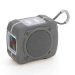 T&G TG661 Colorful LED Portable Outdoor Wireless Bluetooth Speaker(Grey)