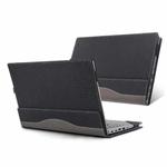 For Lenovo V15 G2 ALC / ITL / IJL Laptop Leather Anti-Fall Protective Case(Black)