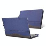 For Lenovo IdeaPad Slim 3 16IRU8 / 16ABR8 Laptop Leather Shockproof Protective Case(Dark Blue)