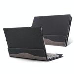 For Lenovo IdeaPad Slim 3 16IRH10 / 16AHP10 Laptop Leather Shockproof Protective Case(Black)