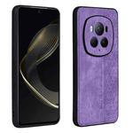 For Honor Magic6 Pro AZNS 3D Embossed Skin Feel Phone Case(Purple)