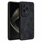 For Honor 200 Lite Global AZNS 3D Embossed Skin Feel Phone Case(Black)