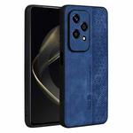 For Honor 200 Lite Global AZNS 3D Embossed Skin Feel Phone Case(Sapphire Blue)