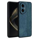 For Honor 300 AZNS 3D Embossed Skin Feel Phone Case(Dark Green)