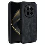 For Honor Magic7 AZNS 3D Embossed Skin Feel Phone Case(Black)