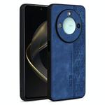 For Honor X60 AZNS 3D Embossed Skin Feel Phone Case(Sapphire Blue)