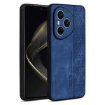 For Honor 400 Pro Global 160.8mm AZNS 3D Embossed Skin Feel Phone Case(Sapphire Blue)