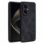 For Honor 400 Global 156.5mm AZNS 3D Embossed Skin Feel Phone Case(Black)