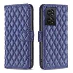 For TCL 50 SE Diamond Lattice Wallet Flip Leather Phone Case(Blue)