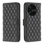 For TCL 50 XE/50 XL 5G Diamond Lattice Wallet Flip Leather Phone Case(Black)