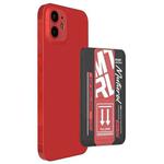 For iPhone 12 / 12 Pro mutural Chuncai Series Magnetic Holder Card Slot(Black Red)