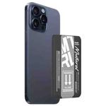 For iPhone 15 Pro mutural Chuncai Series Magnetic Holder Card Slot(Black Grey)