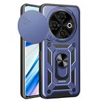 For Tecno Spark 30C 4G Sliding Camera Cover Design TPU+PC Phone Case(Blue)