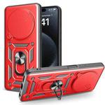 For Tecno Spark 30 4G Sliding Camera Cover Design TPU+PC Phone Case(Red)