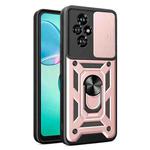 For Honor 200 Sliding Camera Cover Design TPU+PC Phone Case(Rose Gold)