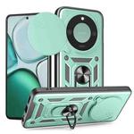 For Honor X9c Smart Sliding Camera Cover Design TPU+PC Phone Case(Green)