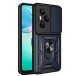 For Honor 400 Pro Global 160.8mm Sliding Camera Cover Design TPU+PC Phone Case(Blue)