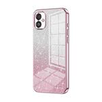 For Samsung Galaxy F14 5G Gradient Glitter Powder Electroplated Phone Case(Pink)