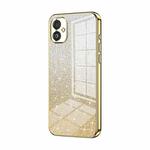 For Samsung Galaxy F14 5G Gradient Glitter Powder Electroplated Phone Case(Gold)